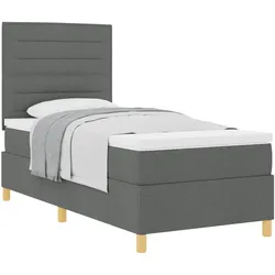 vidaXL, Boxspringbett, Zatenus (Linien-Design) (90 x 200 cm)