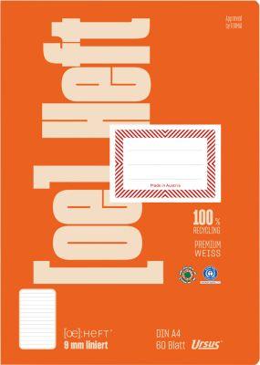 Ursus® Ö-Heft, A4, 60 Blatt, liniert