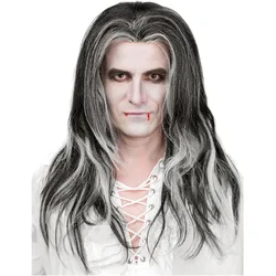 Maskworld Vampir Perücke - Kostüm Perücke für Fasching & Halloween