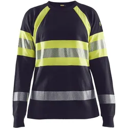 Blakläder, Arbeitsoberteil, Langarmshirt flammenhemmend Frau (L)