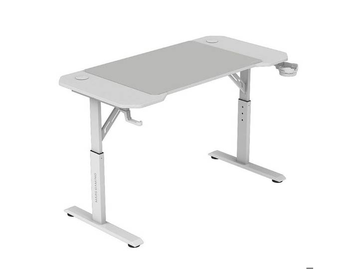 Bureau - MARS GAMING - MGD-ERGO120 - Hauteur Réglable 3 Positions - Surface Ergonomique - Métal