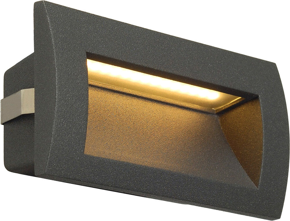 Slv Downunder Out Led M, Wandeinbauleuchte, Anthrazit - Einbauleuchten (Outdoor)