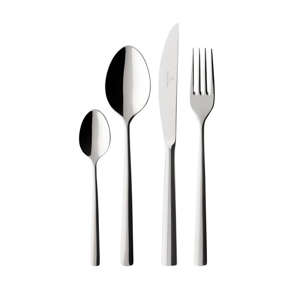 Villeroy & Boch Tafelbesteck, Silber, Metall, Essen & Trinken, Besteck, Besteck-Sets