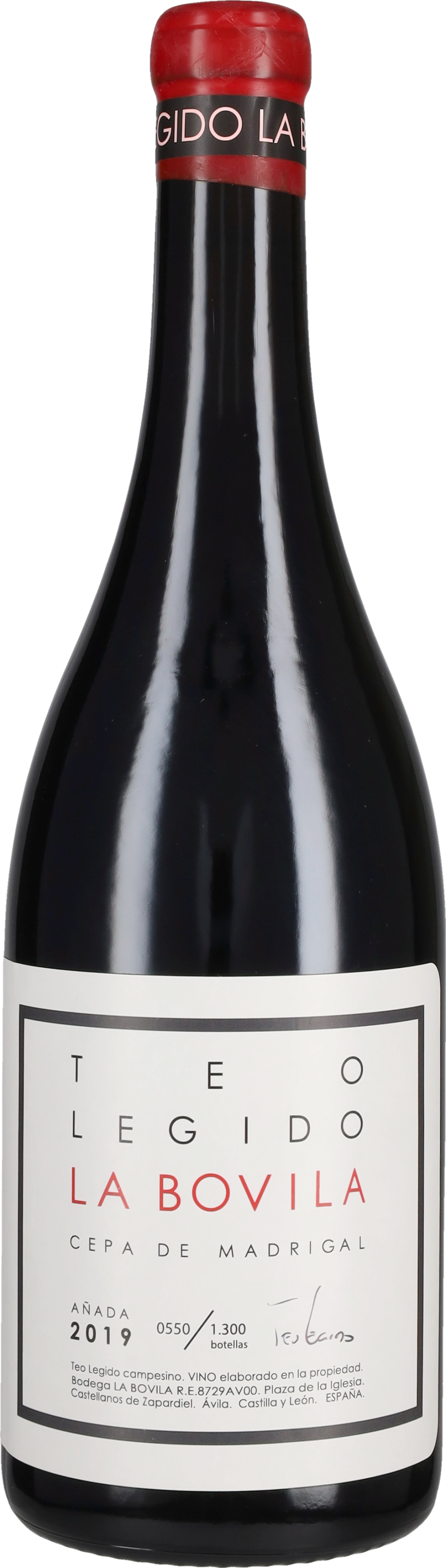 'La Bovila' Bodega Teo Legido 2019