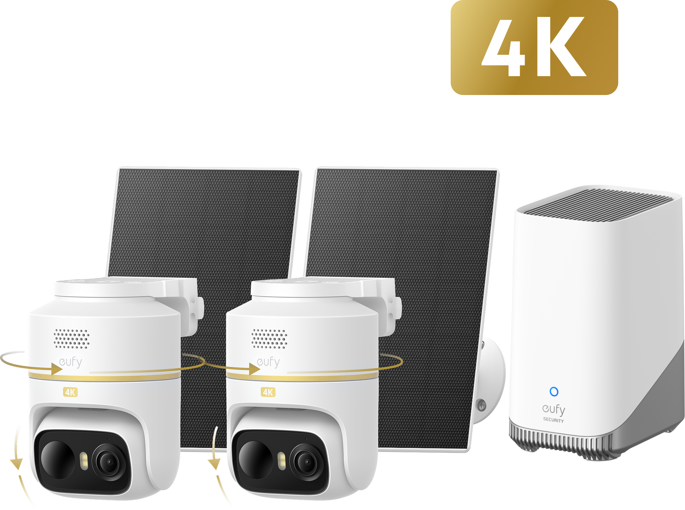 Anker eufyCam C37 4K Edition mit HomeBase, 2er-Pack