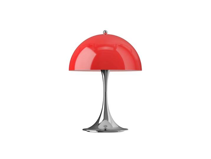 Louis Poulsen - Panthella 250 Portable V3 Akku LED-Tischleuchte, chrom / original opal rot