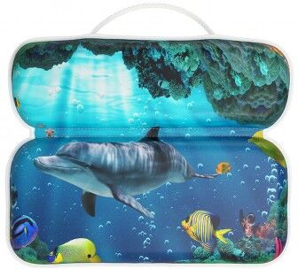 WCShop24 Badewannenkissen Delphin