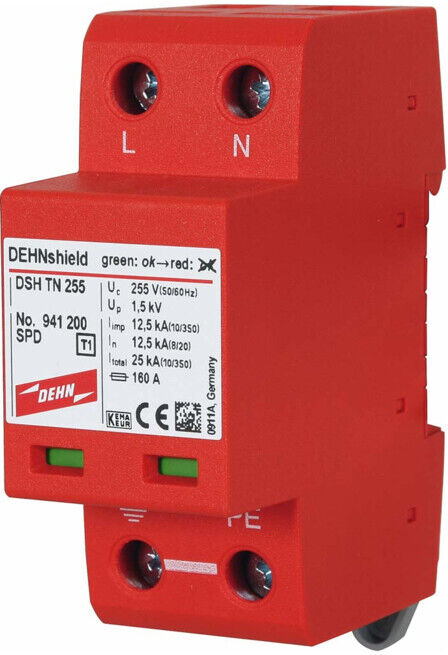DEHN Parafoudre combiné systèmes TN DSH TN 255 ; Dehn & Söhne (941200)