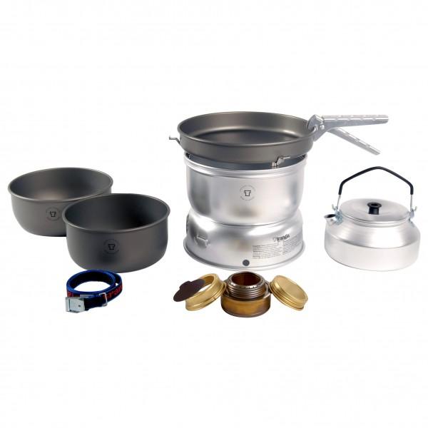 Trangia - 25-8 Spiritussturmkocher Ultralight Hardanodized - Spirituskocher grau/ gold