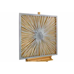 METALLBILD Gold 80/80 cm