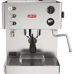 Lelit Elizabeth, Siebträgermaschine, Silber