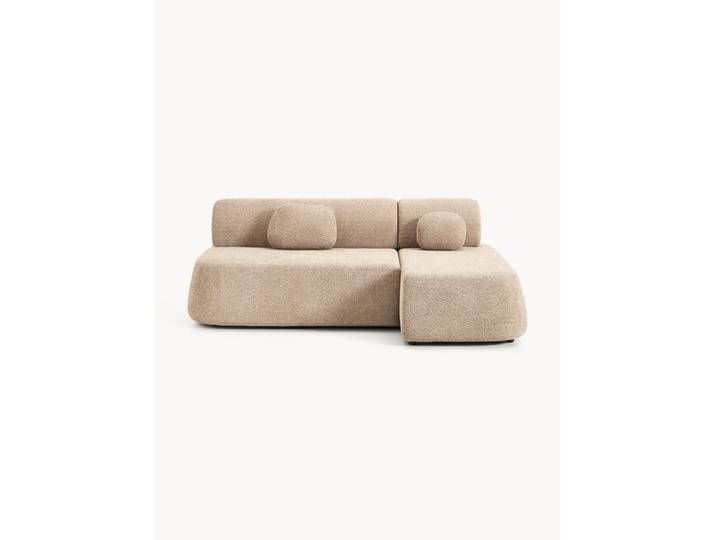 Schlafsofa Pao (2-Sitzer) aus Teddy-Bouclé