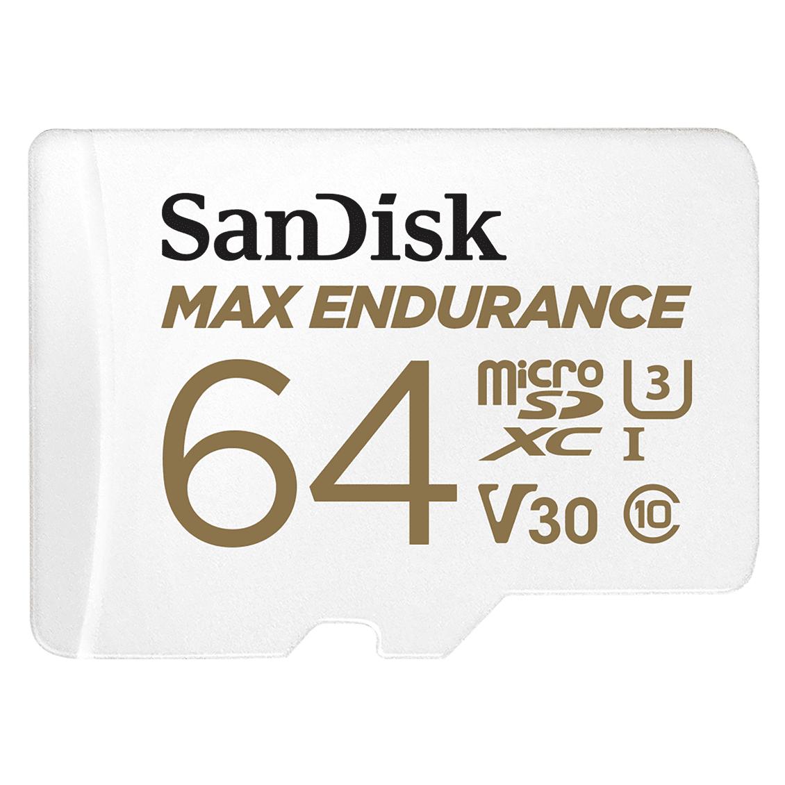 Sandisk Max Endurance (64 GB, microSDXC, U3, UHS-I) (SDSQQVR-064G-GN6IA)