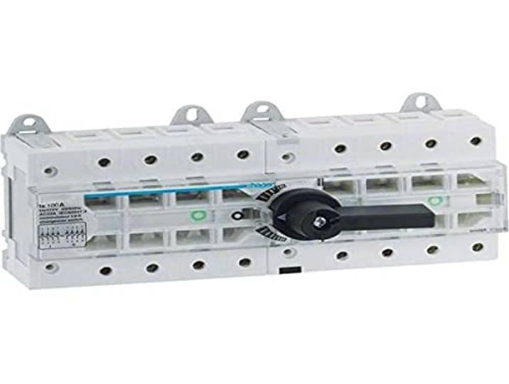 Hager HI405R Lastomschakelaar 4-polig 100A