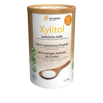 Miradent Xylitol Zuckerersatz Pulver 1000 g