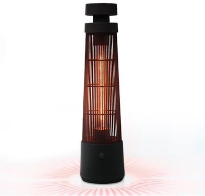 ZACHVO 1200W Electric Freestanding Outdoor Infrared Portable Patio Heater 4100 BTU