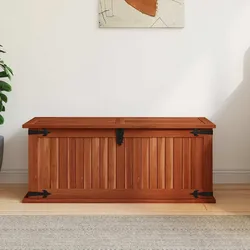 vidaXL Aufbewahrungstruhe 79 x 34 x 32 cm Akazien-Massivholz