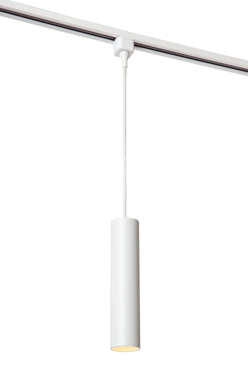 Lucide TRACK FLORIS Hanglamp - Wit - Modern 1-fase Railsysteem - 1xGU10