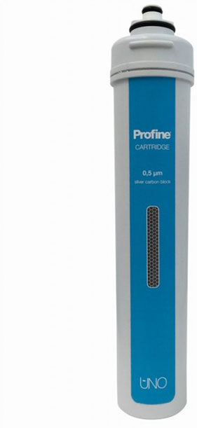 Filtro Profine Di Ricambio Per Depuratore Acqua "Uno" 0,5 Micron Antibatterico