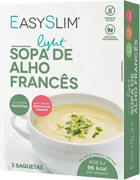 Easyslim Sopa de Alho Francês Light 3 saquetas