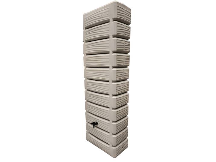 Récupérateur à eau DUNE 300 Litres Grège 34 x 60 x ht 180 cm