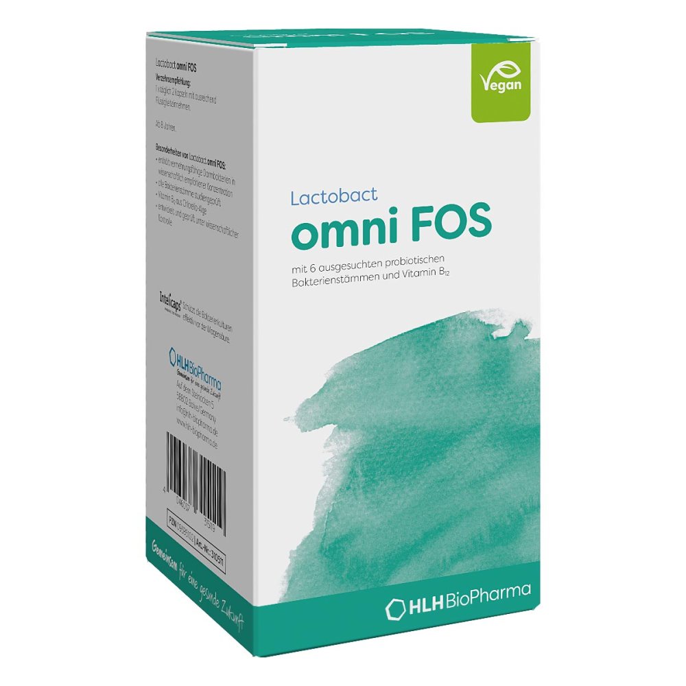 HLH BioPharma GmbH Lactobact omni FOS - Probiotikum mit Vitamin B12 09385102
