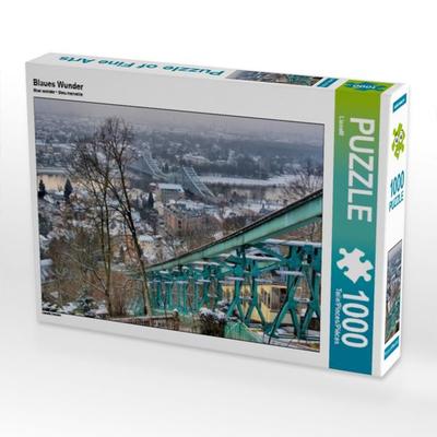 CALVENDO Puzzle Blaues Wunder | 1000 Teile Lege-Größe 64x48cm Foto-Puzzle für glückliche Stunden