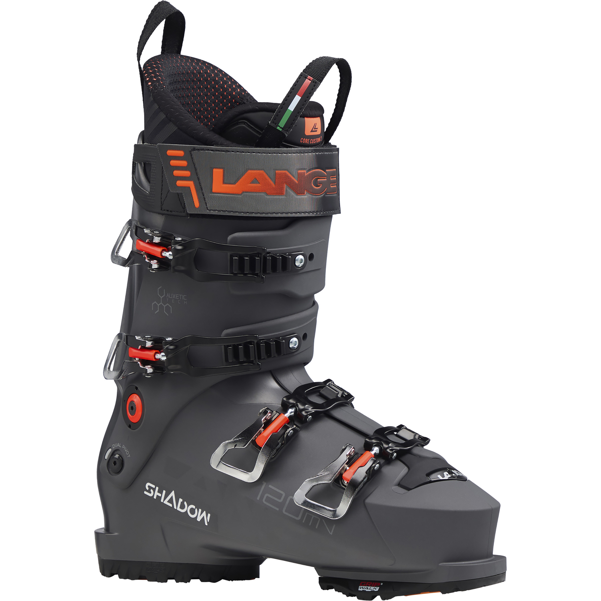 Lange Shadow 120 MV GW Alpinskischuhe Alpinskischuhe schwarz Größe 43.5 Skifahren