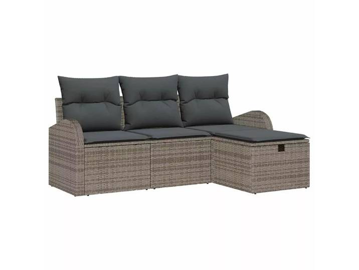 VidaXL - Outdoor-sofa poly-rattan, One Size, Grau