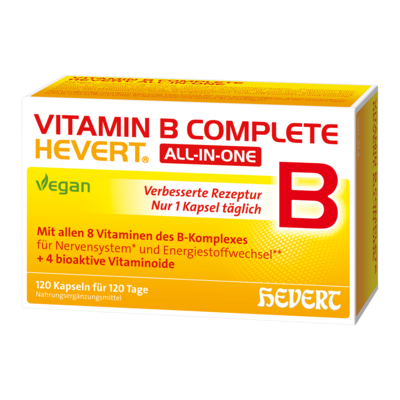 Hevert-Arzneimittel GmbH & Co. KG VITAMIN B COMPLETE Hevert all-in-one Kapseln 82 g 19214755