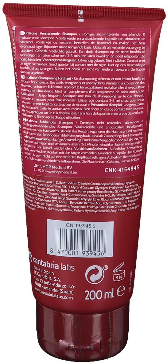 Iraltone Versterkende Shampoo 200 ml