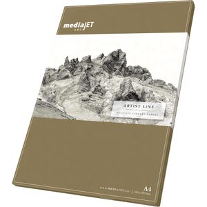 mediaJET Fotopapier Litho Archiv Matt, für Inkjet, A4, 230 g/m², matt, 50 Blatt