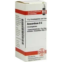 ANACARDIUM D 6 Globuli 10 g