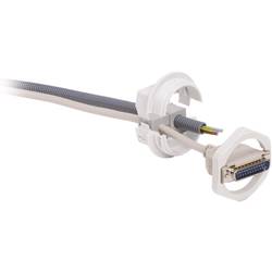 Icotek KVT 50/2 Kabeldurchführung teilbar Grau 1 St. 45204