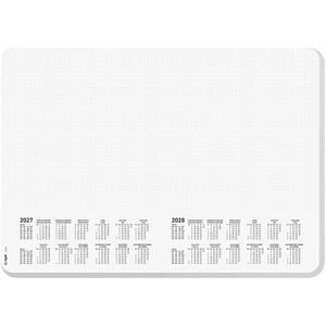 Sigel Schreibunterlage H7501, Dotted, weiß, Papier, 30 Blatt, mit Kalender, 42 x 29,7cm