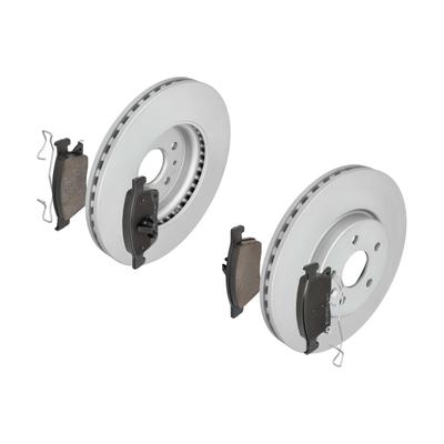 ZIMMERMANN Bremsensatz, Scheibenbremse 640.4244.00 Vorderachse innenbelüftet 300mm 26mm für GM