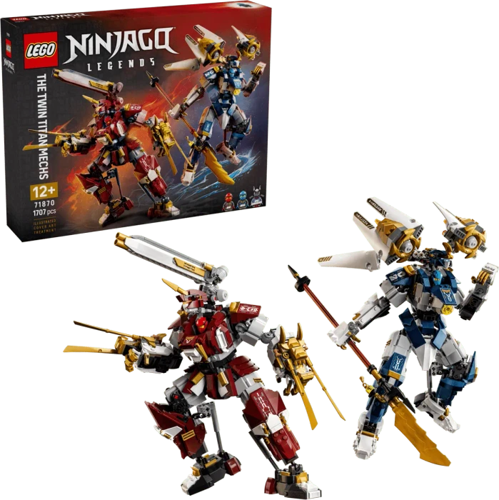 LEGO NINJAGO 71870 Die Zwillings-Titanmechs