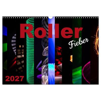 Roller Fieber (Wandkalender 2027 DIN A3 quer), CALVENDO Monatskalender