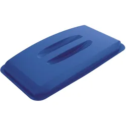 Durable Durabin 60 Mülleimer 60,0 grau, blau, Abfalleimer, Grau, Blau