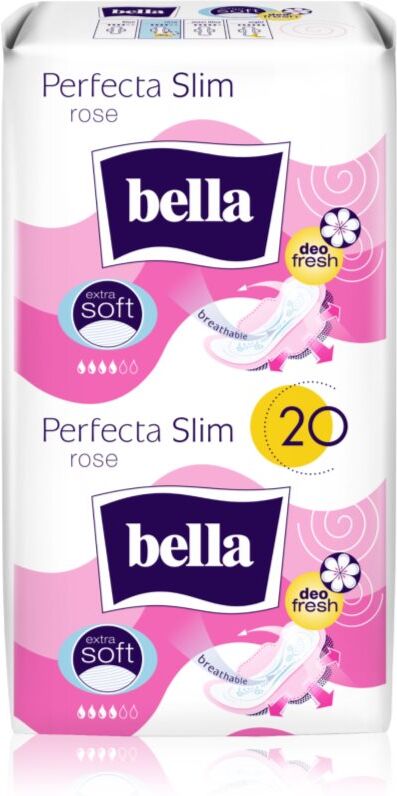 BELLA Perfecta Slim Rose serviettes hygiéniques 20 pcs