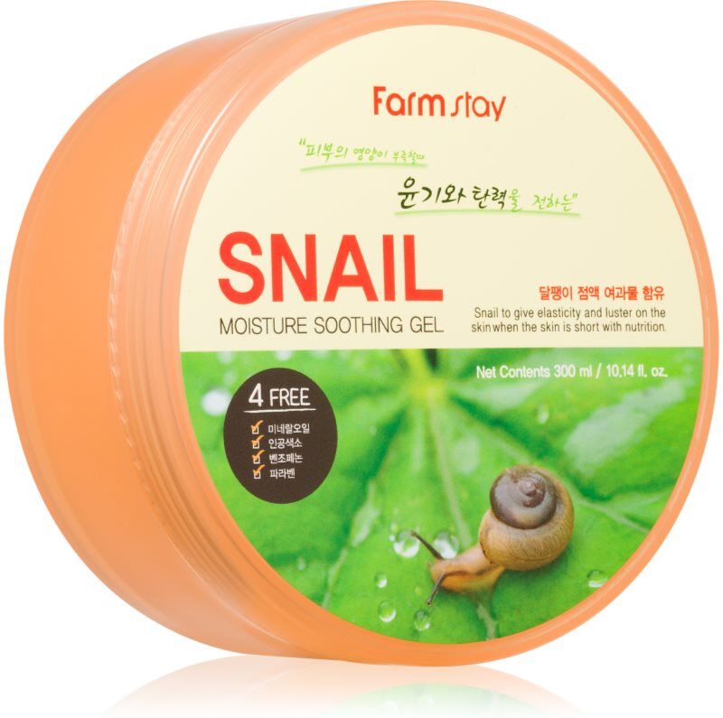 Farmstay Snail gel apaisant visage et corps 300 ml