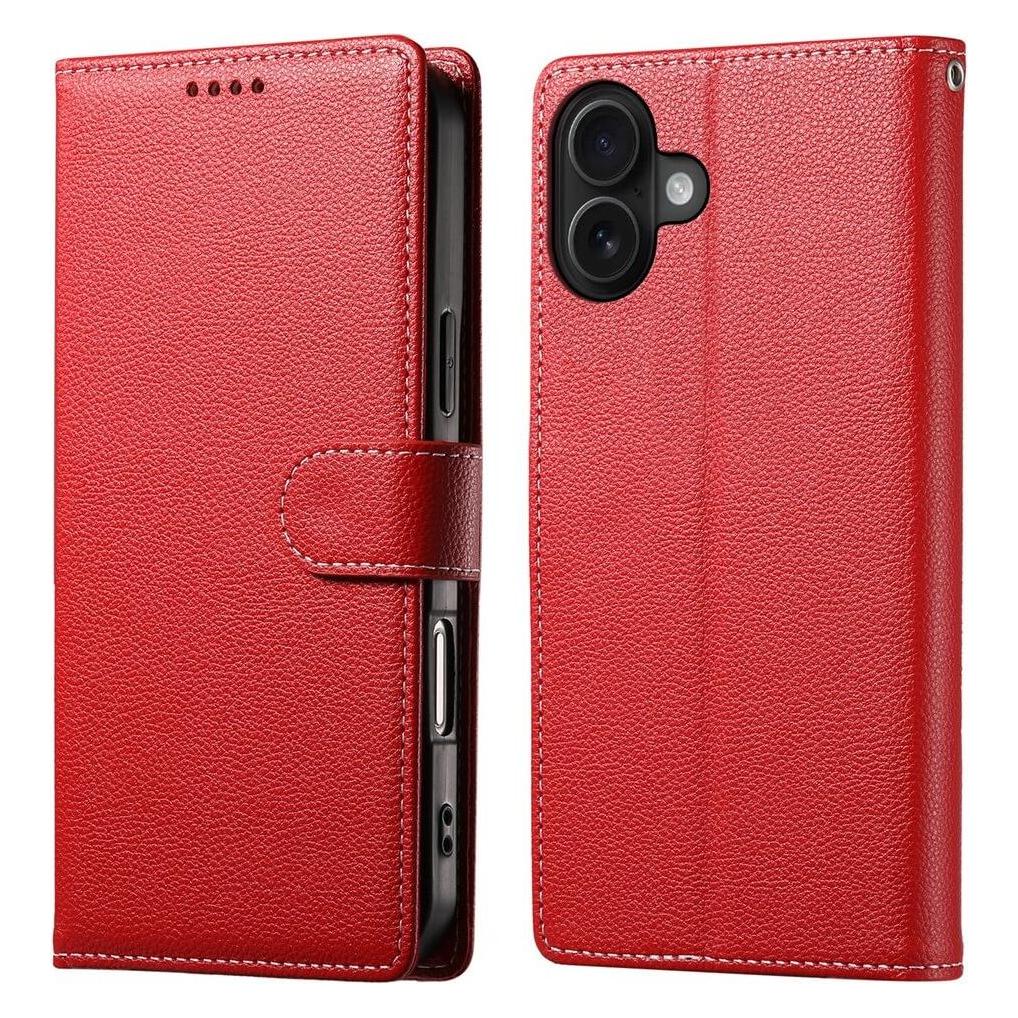 Cover-Discount Leder Etui Hülle Struktura Design (Apple iPhone 17) (61210615)
