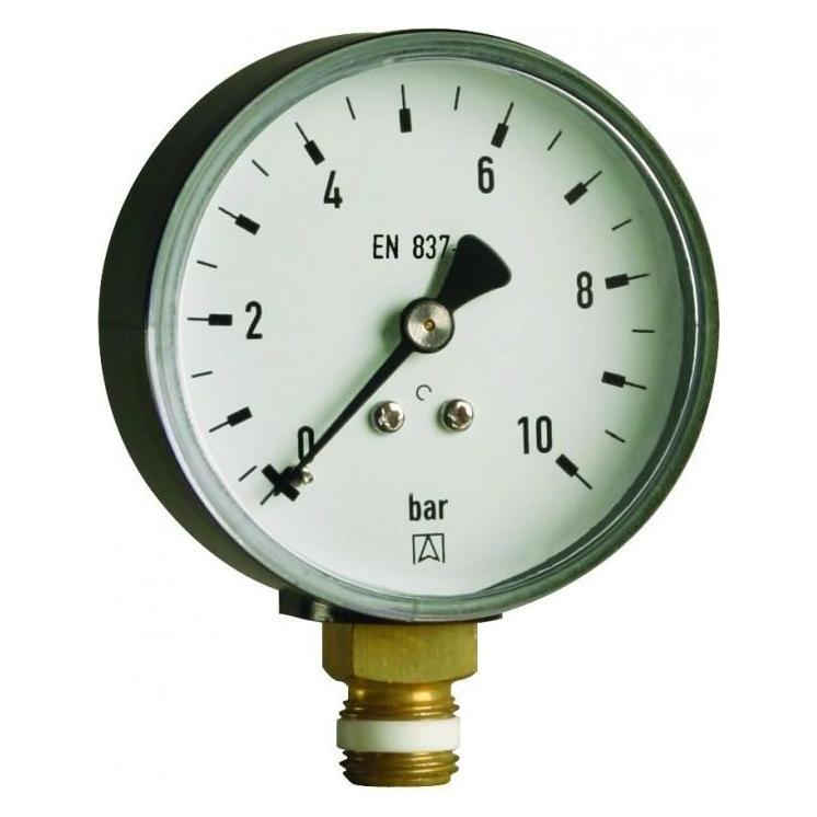 Afriso Vertical heating manometer RF 80 RAD fi 80mm 0-10 bar 1/2 " rad class 2.5 63 564 (63564)