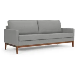 Nordic Collection Sofa Finn Stoff Steel Grey 3-Sitzer