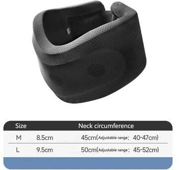 Useful Little Things Adjustable Cervical Neck Support Pillow black l