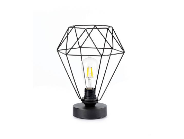 Tischleuchte Baldo Schwarz max. 22 Watt