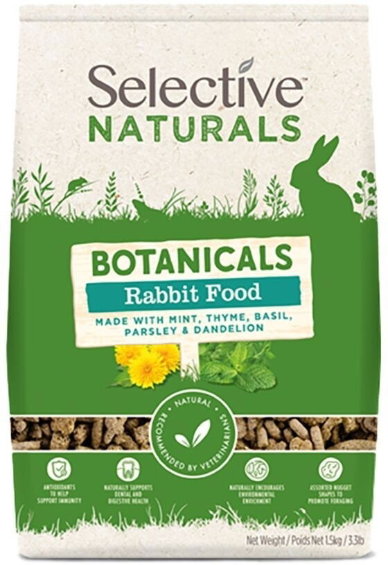 Science Selective Botanicals Rabbit 1,5 Kg