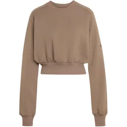 adidas All Szn Sweatshirt Damen | Gr. L | braun - braun