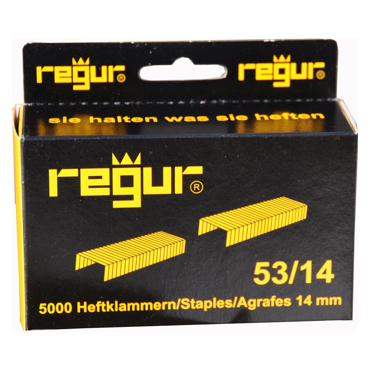 Regur 5.000 Tackerklammern 53/14 14 mm (53/14)