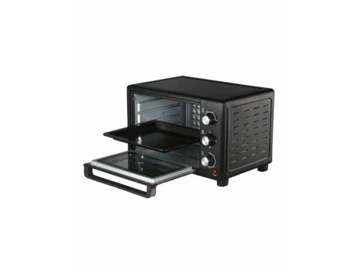 Arthur Martin Minibackofen 30 L 1600 W Spiegeltür Schwarz AMFM7183 Mini Backofen freistehend · Doppelverglasung · Thermostat bis 230 °C · 60-Min.-Timer mit Signalton · Innenbeleuchtung